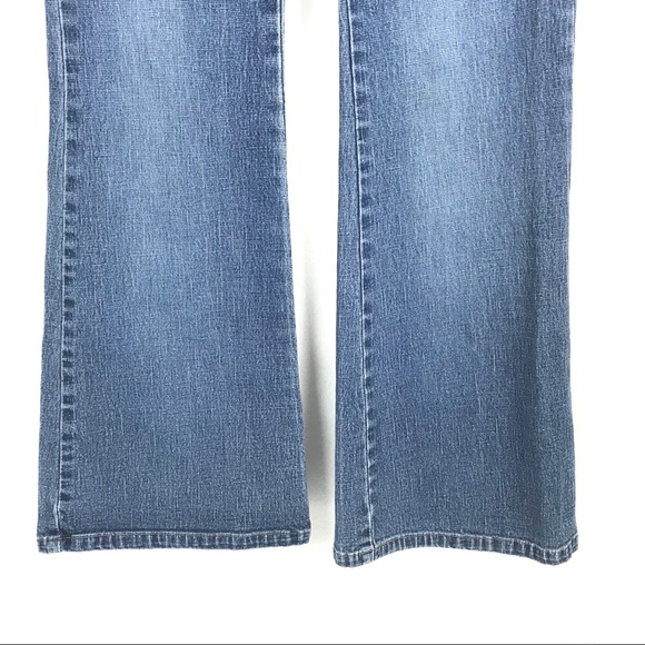 Angels Flare Leg Jeans 7 Juniors Blue Medium Wash - Picture 3 of 8